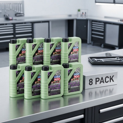 (8 PACK) Liqui Moly 20230 Molygen New Generation 5W-40 Motor Oil, 1 Liter