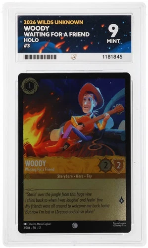 Woody Waiting for a Friend - Wilds Unknown 3/204 - Holo - ACE 9