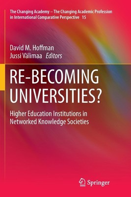 Jussi Välimaa (u. a.) | RE-BECOMING UNIVERSITIES? | Taschenbuch | Englisch | xiv
