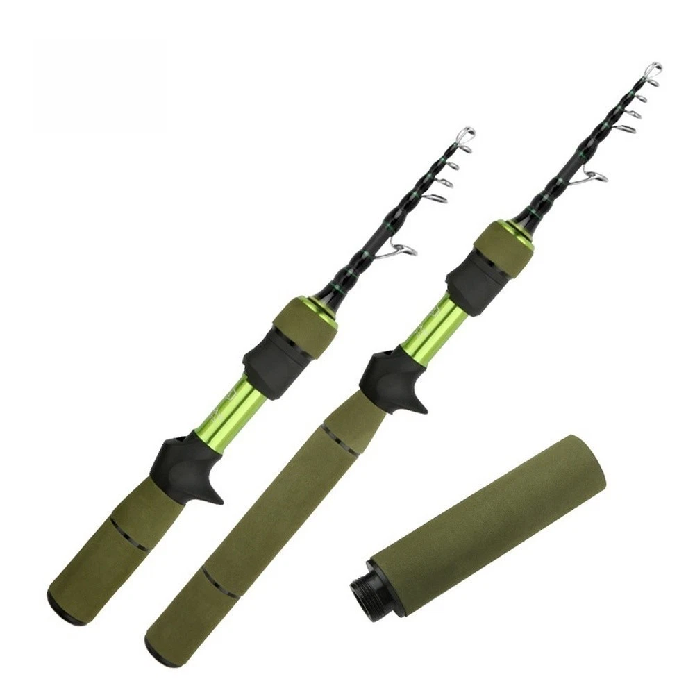 18M Carbon Telescopic Fishing Rod UL with Comfortable Grip and Large Guides
Opens in a new window or