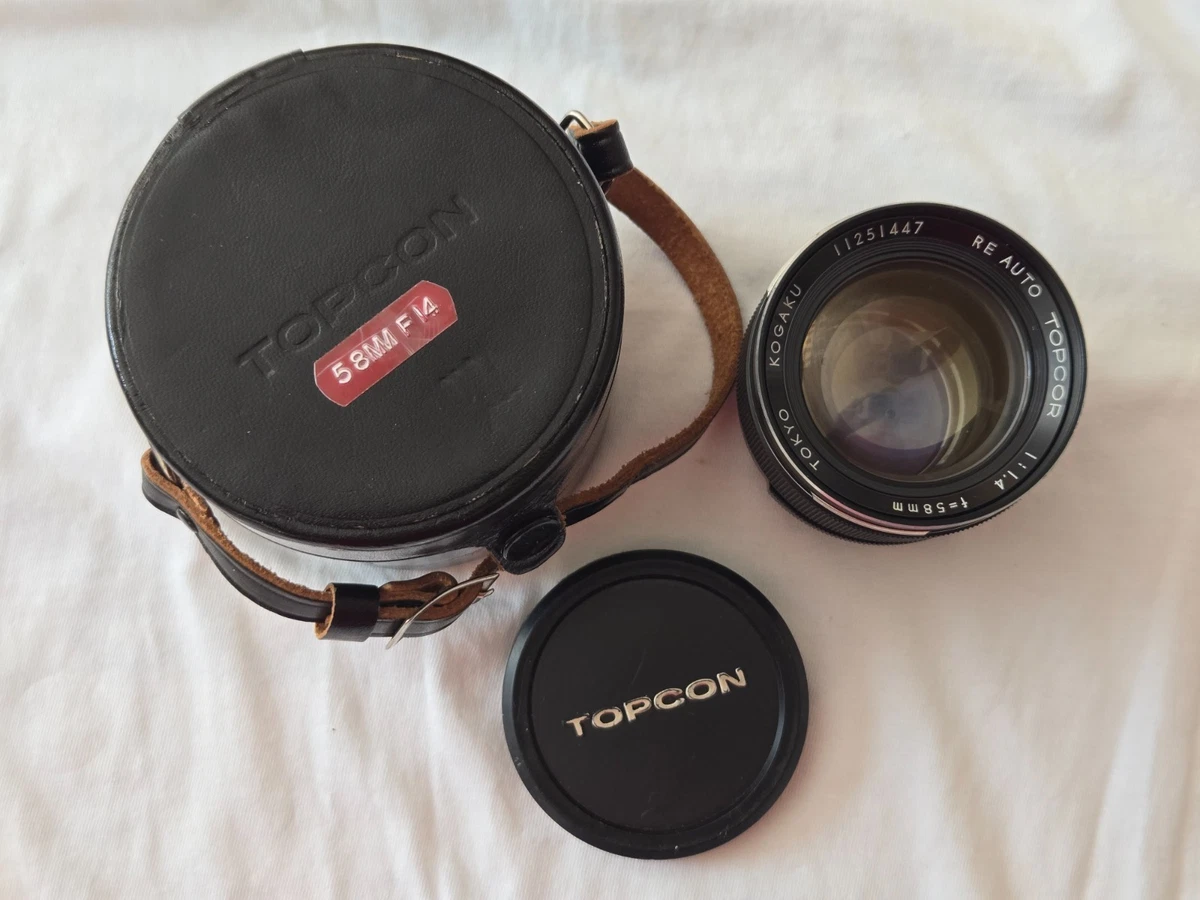 TOPCON RE SUPER　＋　Auto-Topcor 58mm F1.4 Lot 30 - Topcon RE Super with 58mm f1.4 RE Auto-Topcor