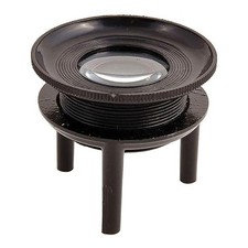 Vintage Tripod Magnifier 10x Magnification, Glass Lens, Made in Japan