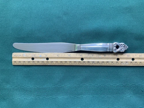 Royal Danish International Sterling Silver Hollow Handle Knife 9 3/4 Inches