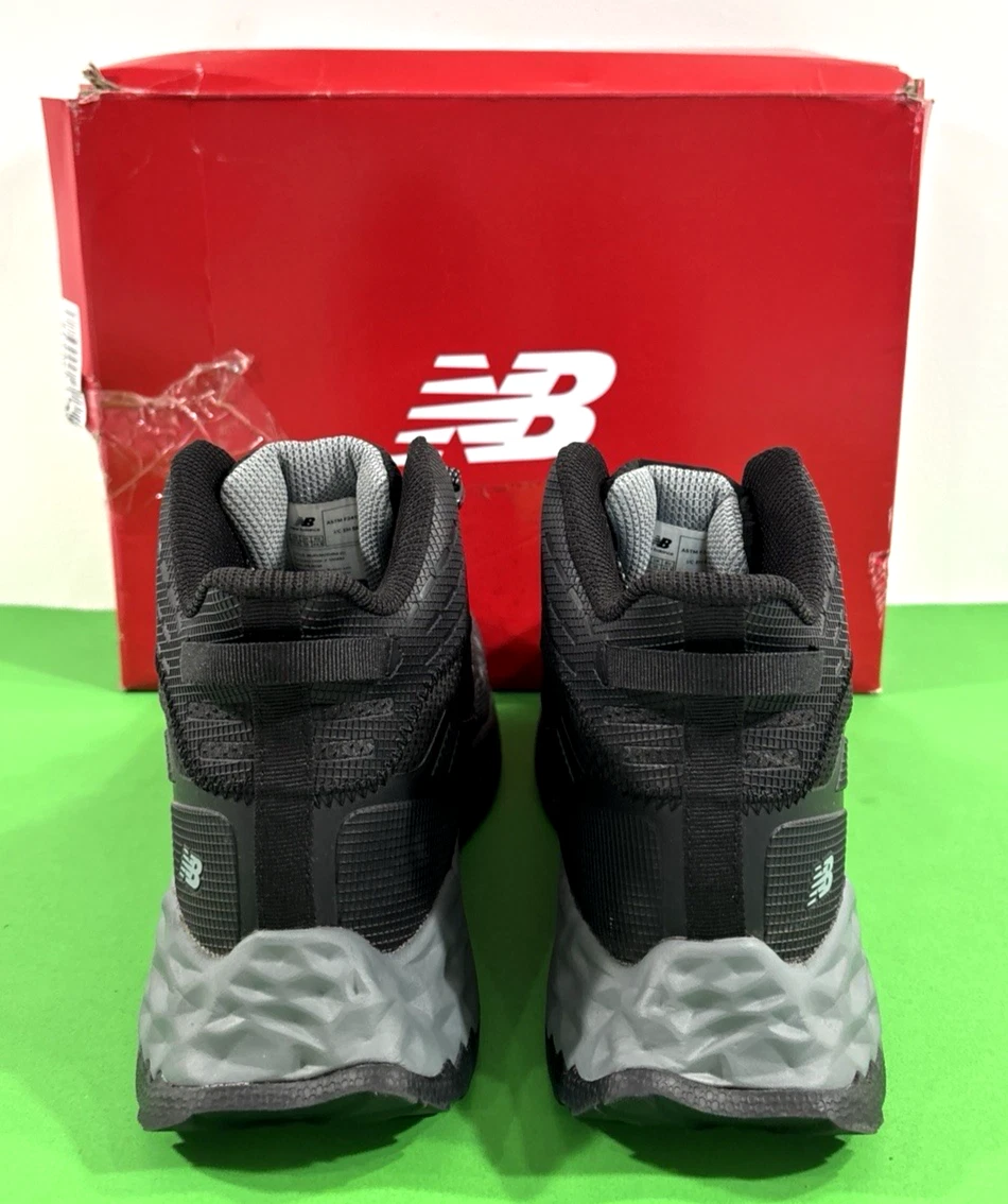 EUC 10.5 D NEW BALANCE MENS FRESH FOAM CREMORNE MID EH SHOES MUFCMCEHBG BK/GREY