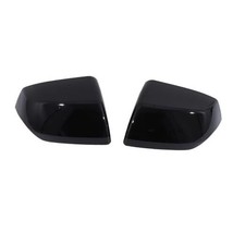 Car Door Rear View Mirror Cover Cap Compatible with Cadillac Glossy Black