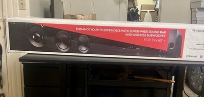 SHARP HT-SB602 Sound Bar Home Theater      54 1/2   Sound Bar Wireless Subwoofer