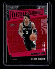 2019-20 Panini Status #3 Keldon Johnson New Beginnings Red