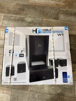 Halo Acoustics W1 7.1 Channel Bluetooth Home Theater Speaker System Dolby Alexa