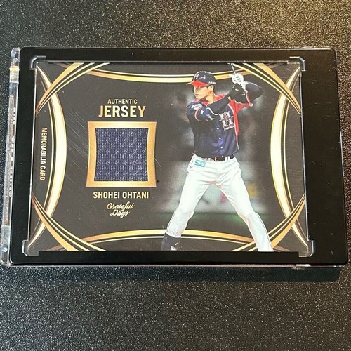 Super Precious Shohei Ohtani 399 Serial Jersey Card BBM Japan Ham Calbee Prof