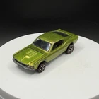 Vintage Hot Wheels Redline Custom Mustang Antifreeze US Base -  Beauty! Nice Car