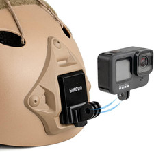 Aluminum NVG Mount Compatible with Gopro Hero 13/12/11/10/9/8/7/6/5 Black, Tacti