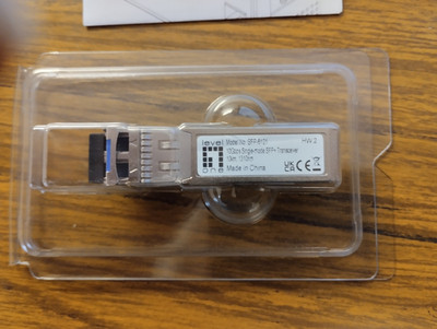 Single-Mode SFP+Transceiver 10Gbps 1310nm 10km LevelOne SFP-6121