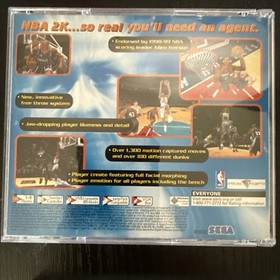 Sega Dreamcast NBA 2K & 2K1, NFL 2K and 2K1,  "NOT FOR RESALE"