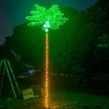 9.5ft Lighted Palm Tree 305 LED Outdoor Patio