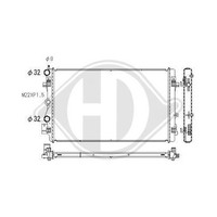 1X KüHler, MotorküHlung Diederichs DCM3569 Passend FüR Audi Seat Skoda Vw