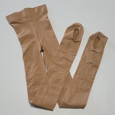 Capezio Kids Tan Convertible Transition Dance Tights S/M K22 Ballet Jazz