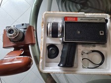 Cinepresa Eumig Eumigette 2 & Macchina Fotografica Bencini Comet S