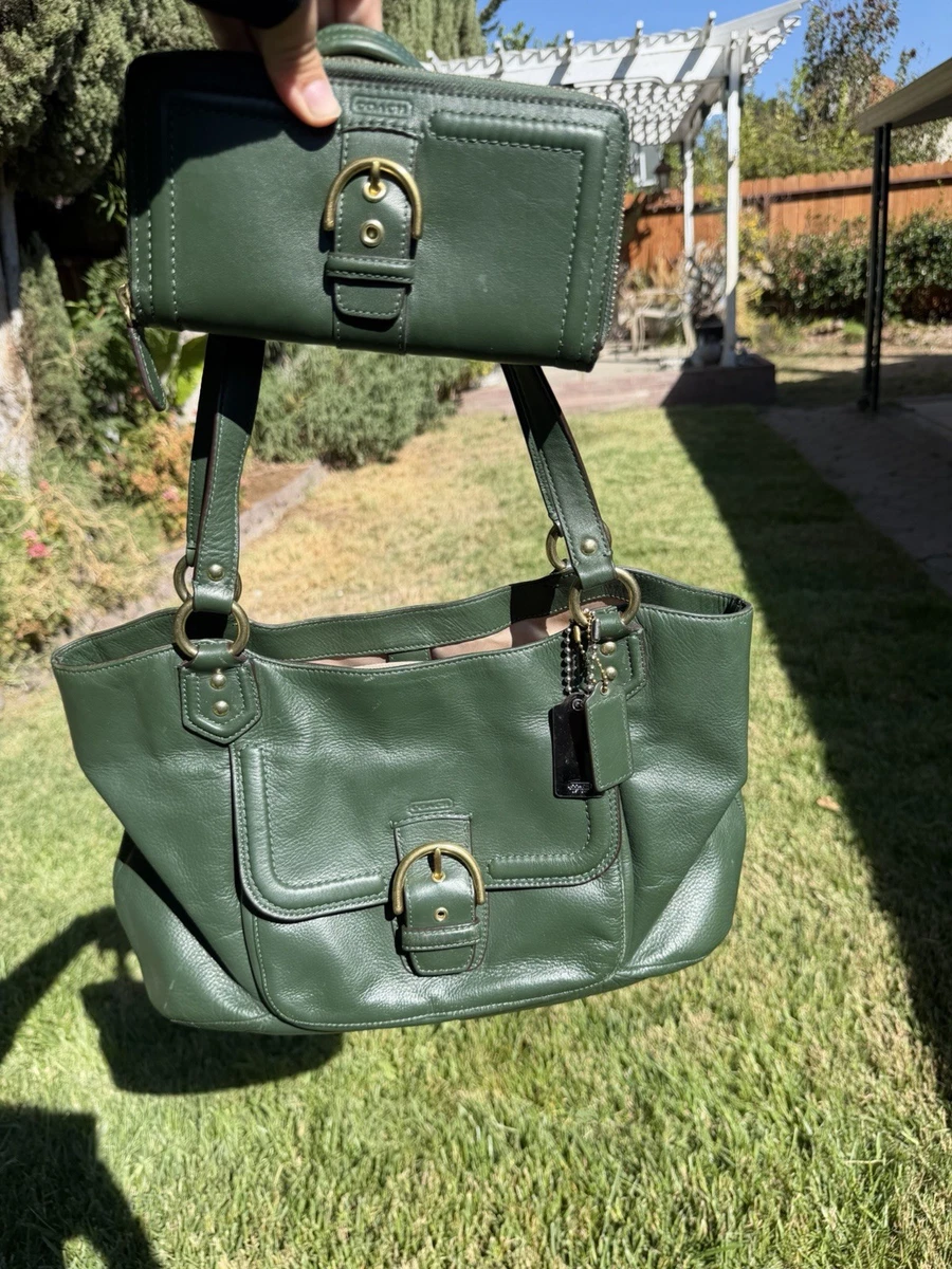 Coach Shoulder Bag Green Bags & Handbags for Women for sale - eBay