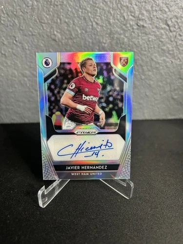 2019-20 Panini Prizm Premier League Soccer Javier Hernandez Autograph /15