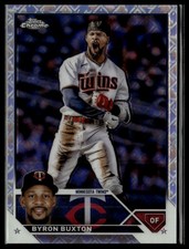 2023 Topps Chrome Logofractor Edition Byron Buxton