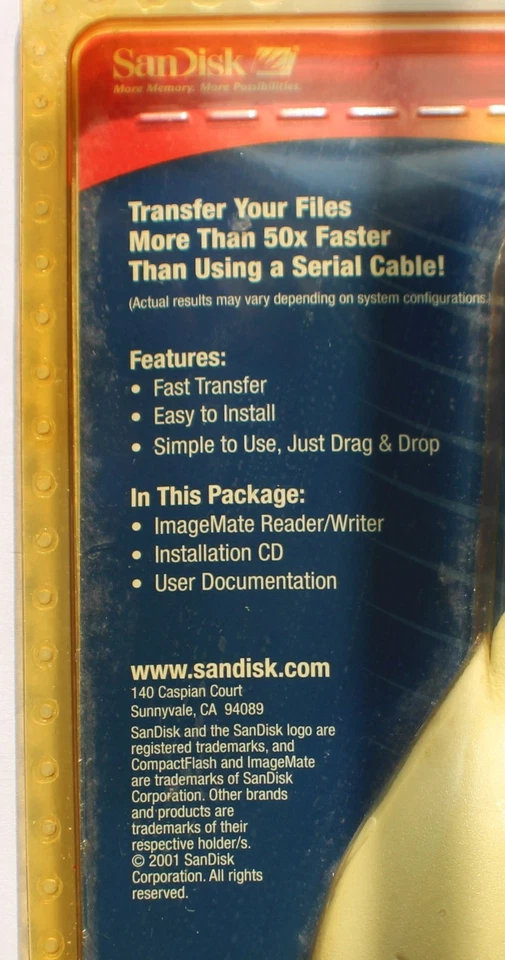VTG New SanDisk ImageMate SDDR-31-01 USB CompactFlash Extermal Drive Card Reader - Image 3 of 4
