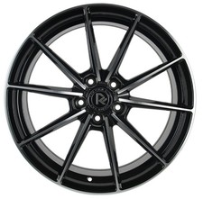 Gwg Rf7 19 Inch Black Rim Fits Honda Accord Coupe V6 2008 - 2018