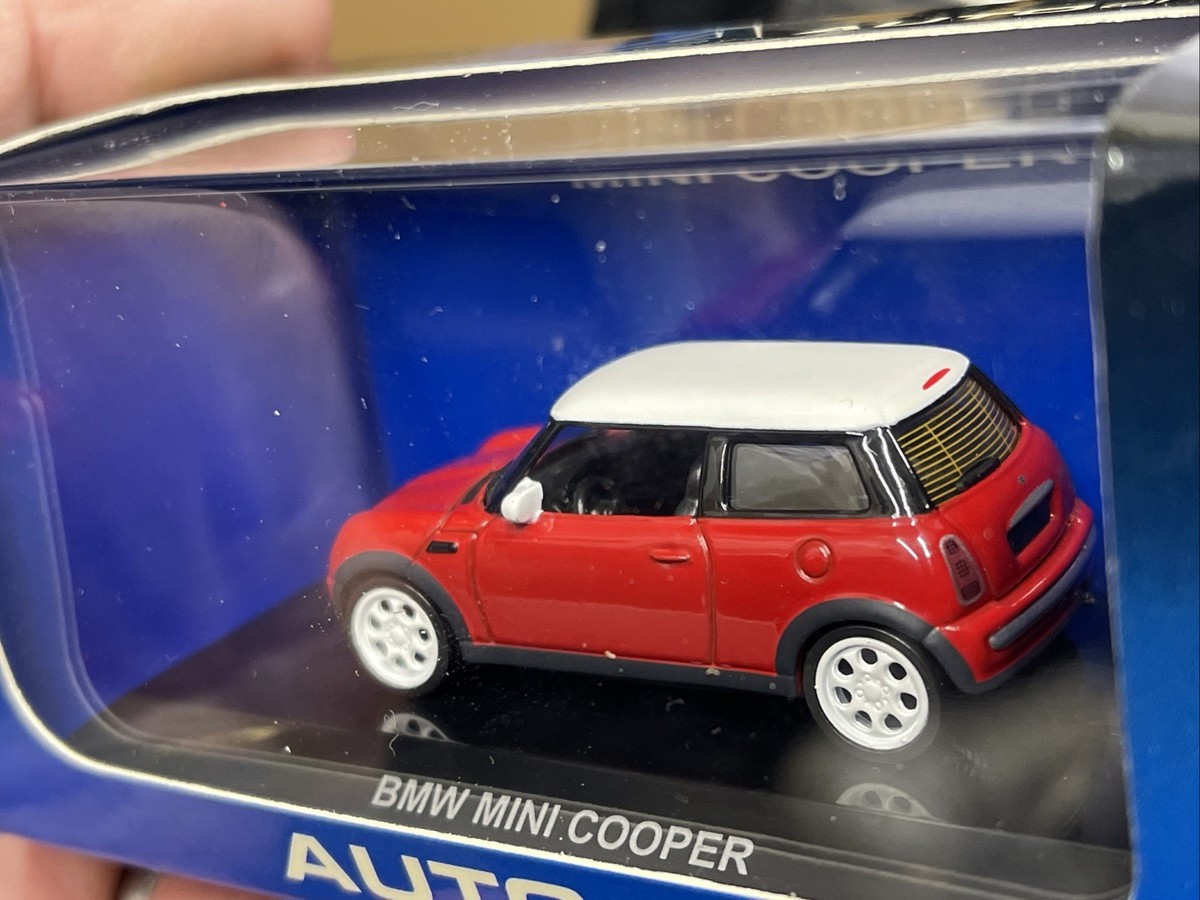 AUTOart BMW Mini Cooper Red 20024 1/64 Diecast Model Car | eBay