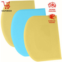 "Teigschaber 3Er Set Flexibel Bpa-Frei Mit Scharfer Kante 10,6X6,7\""
