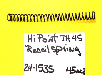 Hi-Point Model JH 45 ACP Recoil Spring. NICE CONDITION GUN PART ITEM # 24-1535B