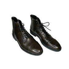 CALVIN KLEIN Mens Cronus Patent Leather Boots...