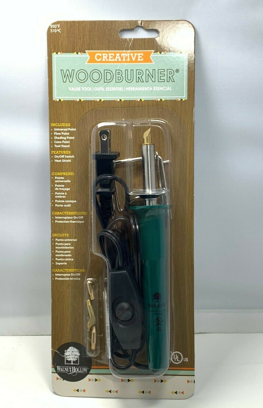 Walnut Hollow Creative WoodBurner Value Tool (5570) NEW SEALED
