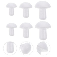 100Pcs Mini Imitation Mushrooms for Crafting and Garden Decoration