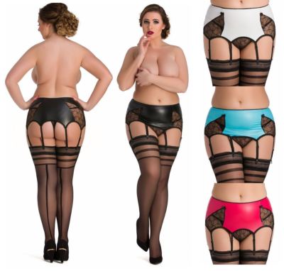suspender belt plus size