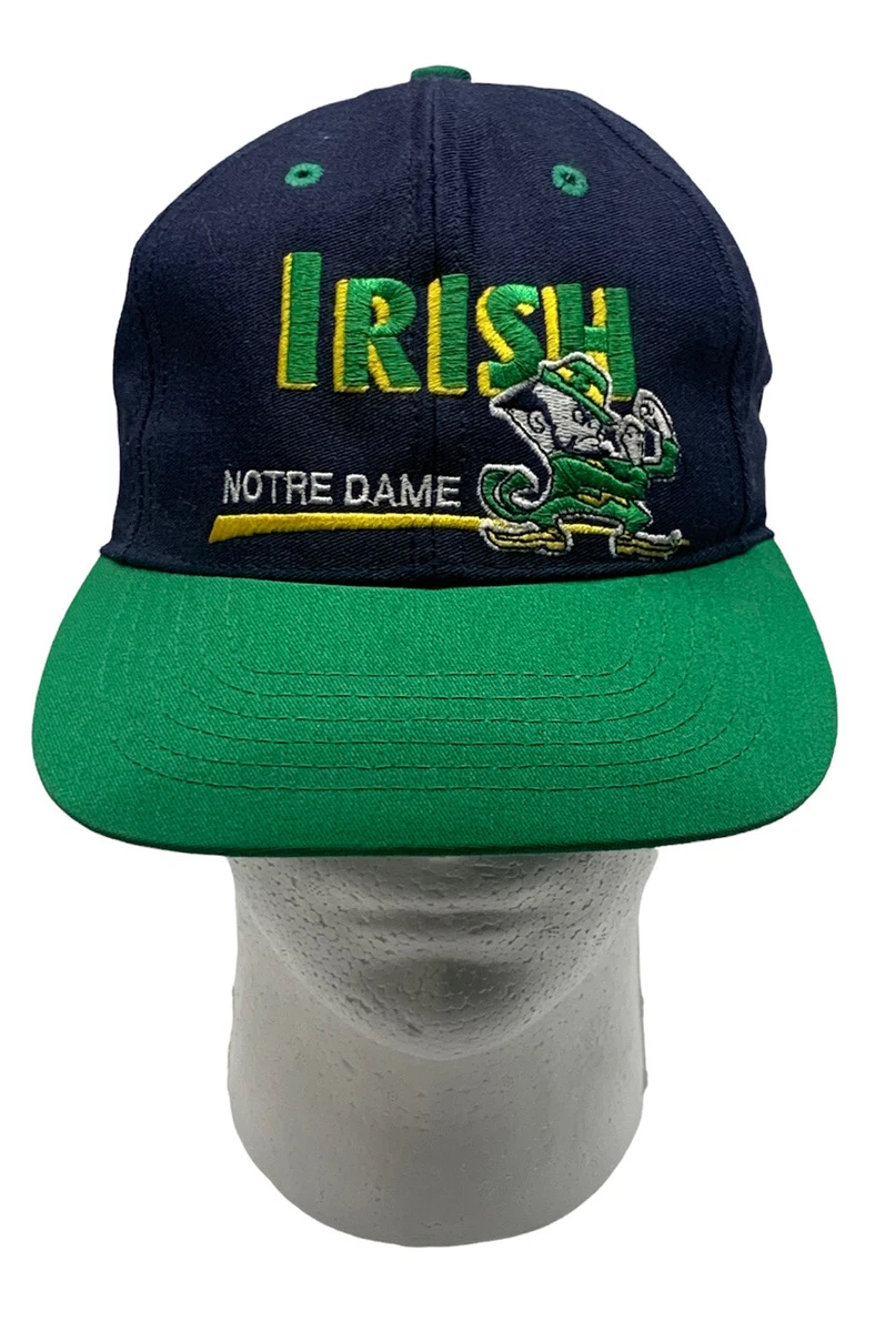 VTG 90s Notre Dame Fighting Irish Hat Cap Snapback College