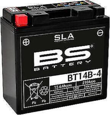 BT14B-4 YT14B-BS Wartungsfreie SLA werkseitig gefüllte BS Batterie 12V 12,6Ah