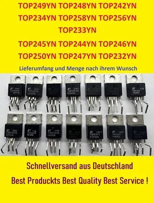 POWER INTEGRATION CONTROLLER TOP249YN TOP248YN TOP2542YN TOP234YN TOP258YN TOP256YN TOP233YN TOP245YN TOP244Y