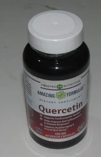 t7 Amazing Nutrition Formulas Quercetin, 500 mg, 120 Veggie Capsules 05/2027