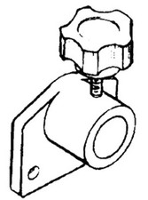 FLEXBAR LEXAN LATHEGUARD - STANDARD MOUNTING BRACKET - #13070