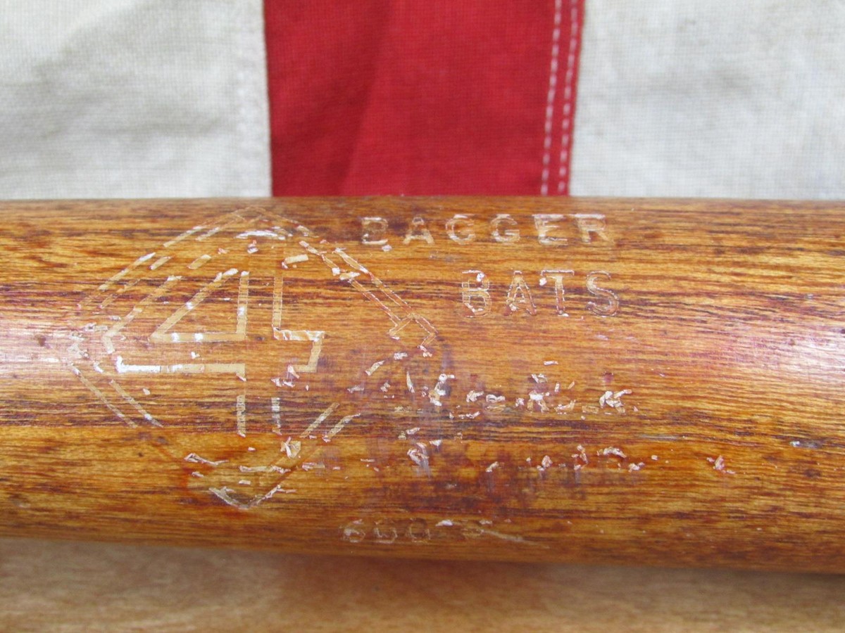 Vintage 1960s 4 Bagger Wood Baseball Bat Double Stamp HOF Ted