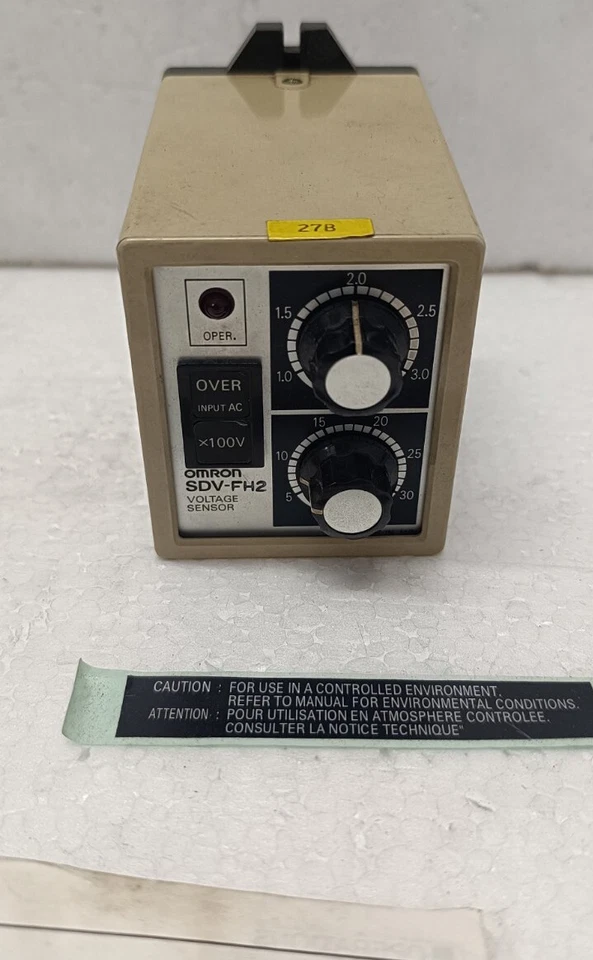 NEU IM KARTON OMRON SDV-FH2 24VDC SPANNUNGSSENSOR SDV-FH2-24VDC KOSTENLOSE LI... - Bild 3 von 4