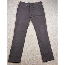 Levi Strauss Co 511 Slim Fit Dark Grey Jeans Mens Size 34x32