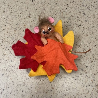 Annalee  2014 foliage mouse 5in. 