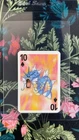 Gyarados 10 Of Spades 1999 Bicycle Pokemon Mini Playing Cards Red Deck -A603