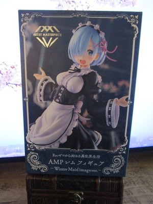 Re:ZERO Starting Life in Another World AMP Rem Winter Maid Figur OVP