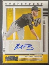 2021 Panini Contenders Baseball Contenders Auto #CA-MB Michael Burrows