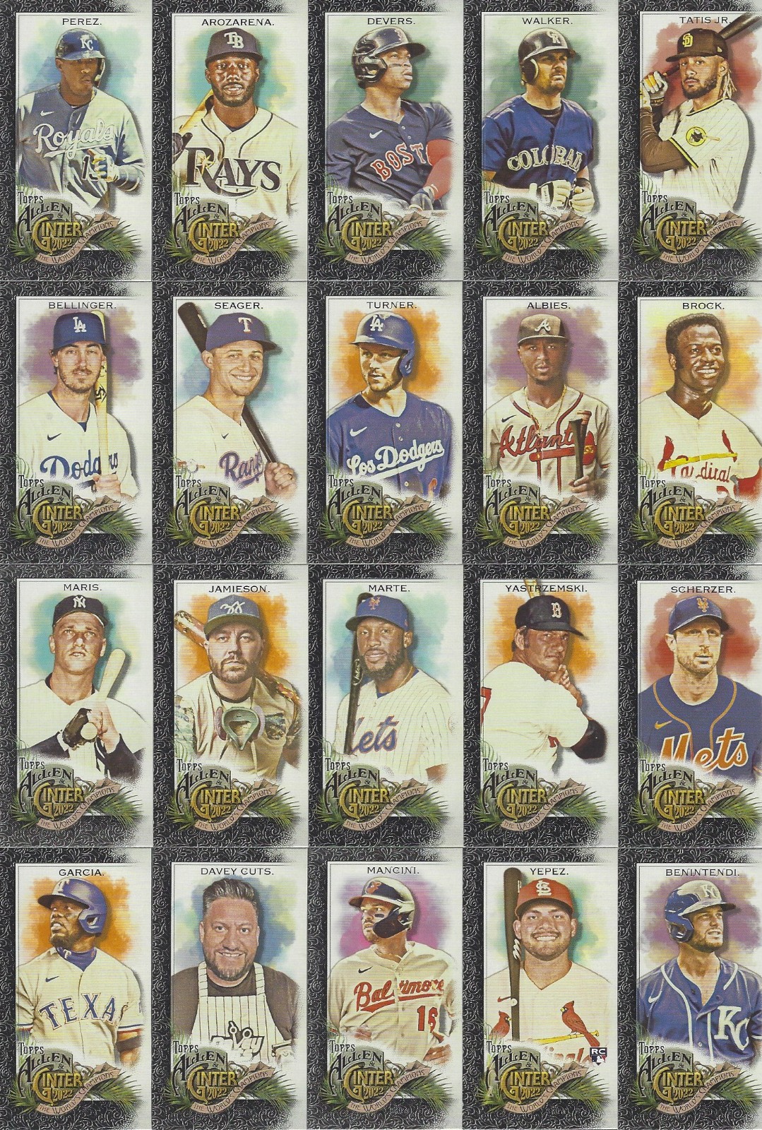 2022 Topps Allen & Ginter Mini Black Border Baseball YOU PICK QUANTITY DISCOUNT