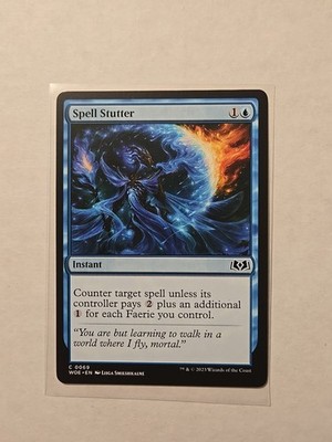 Spell Stutter - Wilds of Eldraine - LP - Common - Instant 