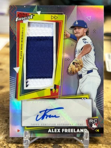 2026 Topps Finest Alex Freeland Base (RAW)