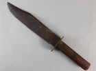 Mid-19thC Antique Western or Civil War Period Clip-Point Bowie Knife, NR