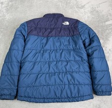 The North Face Reversible Mount Chimborazo Boys Jacket Size Large Blue